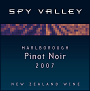 Spy Valley 2007 Pinot Noir